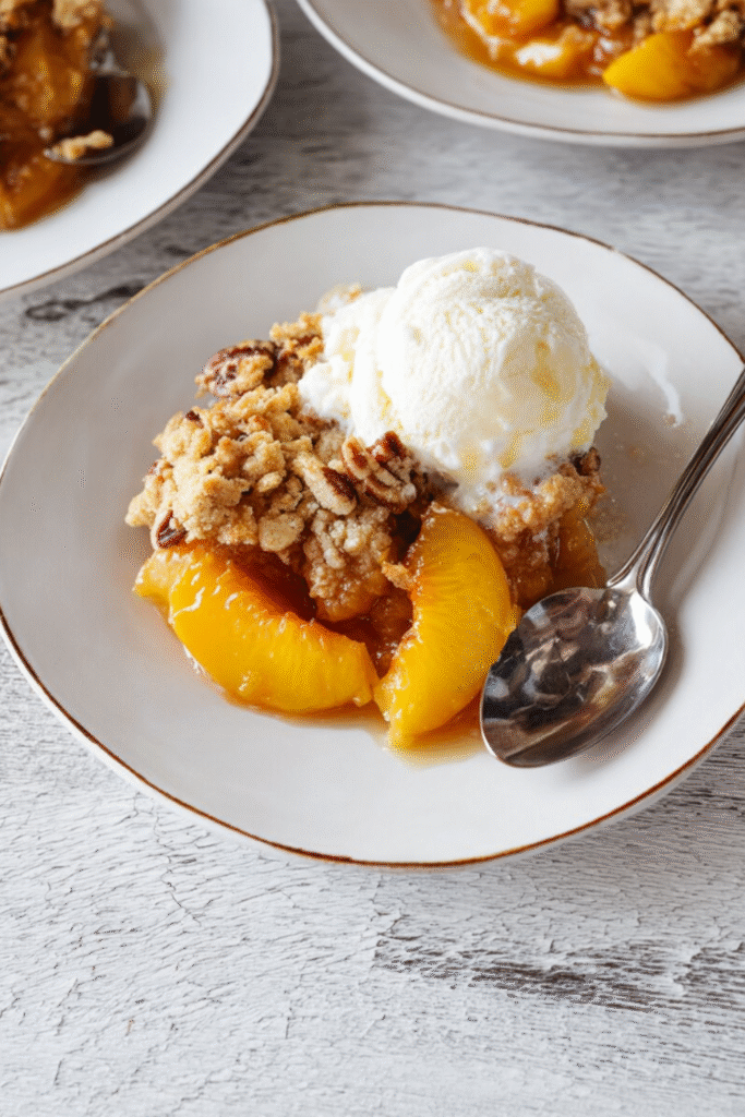 Pioneer Woman Peach Cobbler With Canned Peaches Recipe