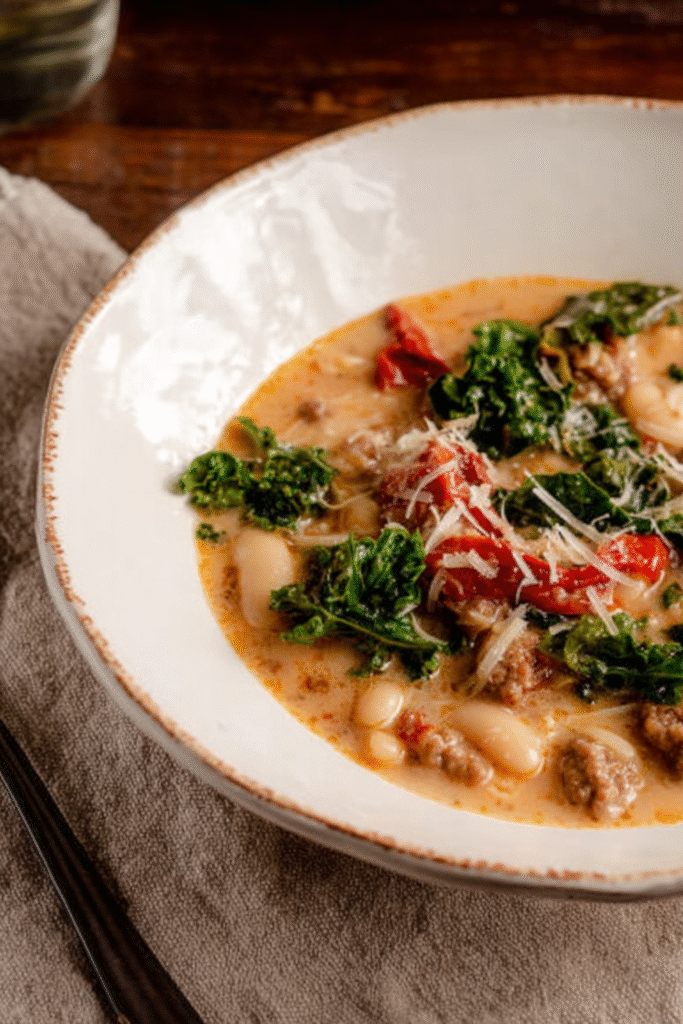 Pioneer Woman Sausage Kale White Bean Soup Recipe