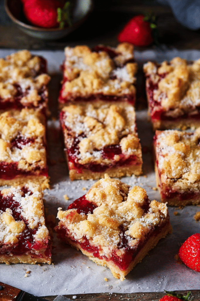 Pioneer Woman Strawberry Cobbler Squares Recipe