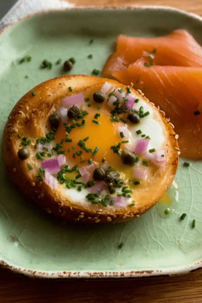 Pioneer Woman Bagel Egg In A Hole Recipe
