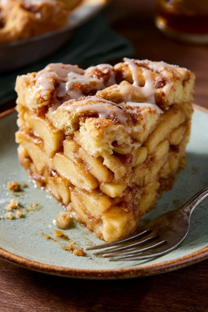 Cinnamon Roll Apple Pie Recipe