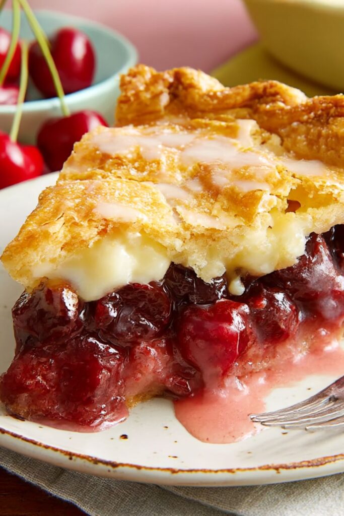 Double Cherry-Almond Slab Pie Recipe