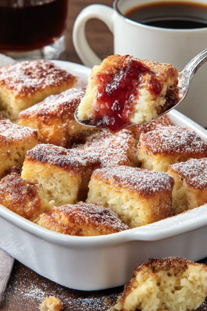 Doughnut Bread Pudding Recipe