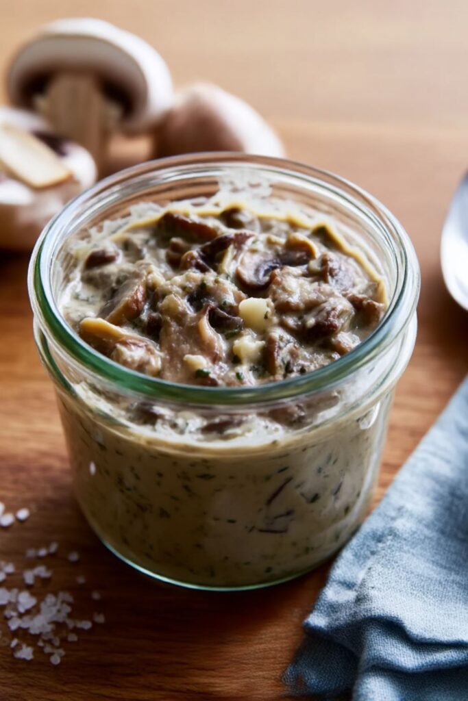 Homemade Condensed Cream of Mushroom Soup Recipe
