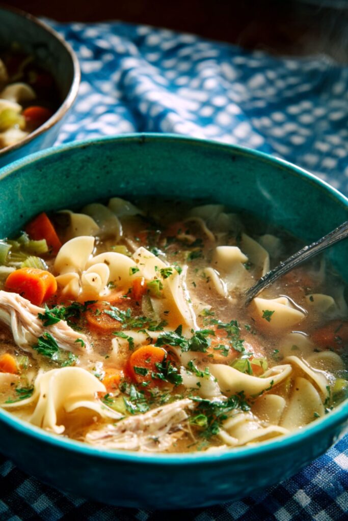 Instant Pot Chicken Noodle Soup Recipe