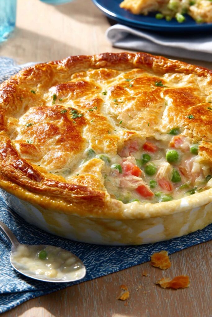 Leftover Turkey Pot Pie Recipe