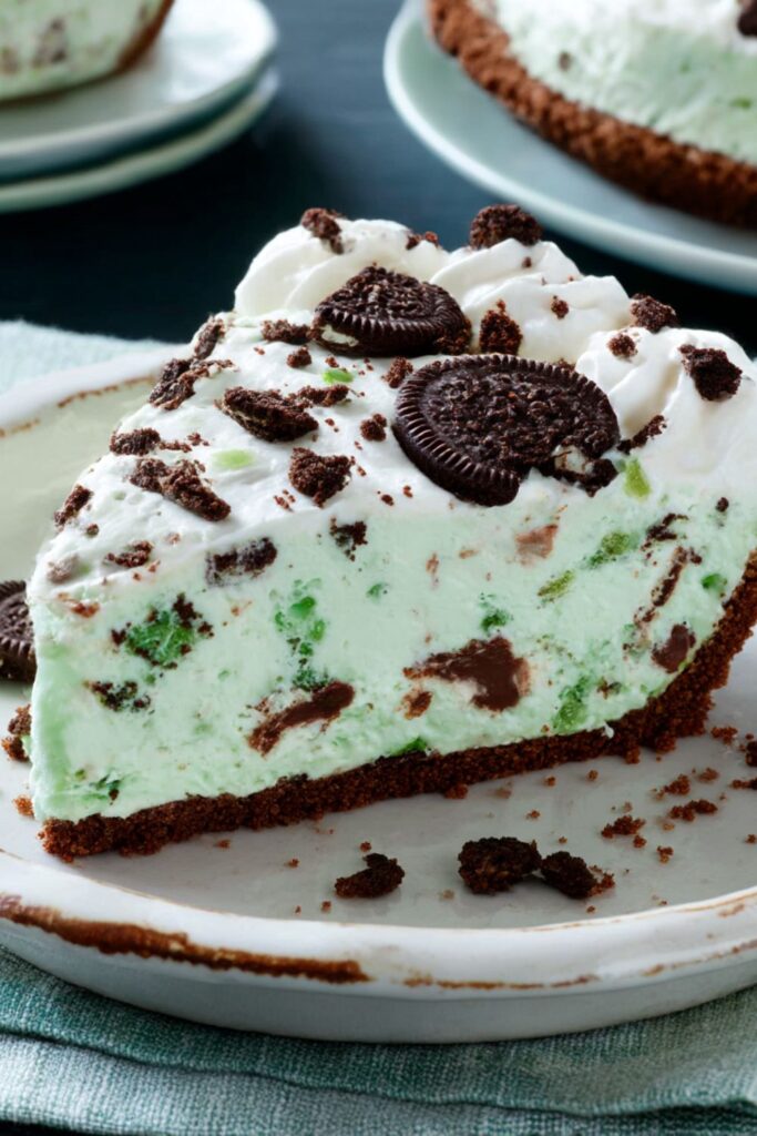Mint Chocolate Cookie Ice Cream Pie Recipe