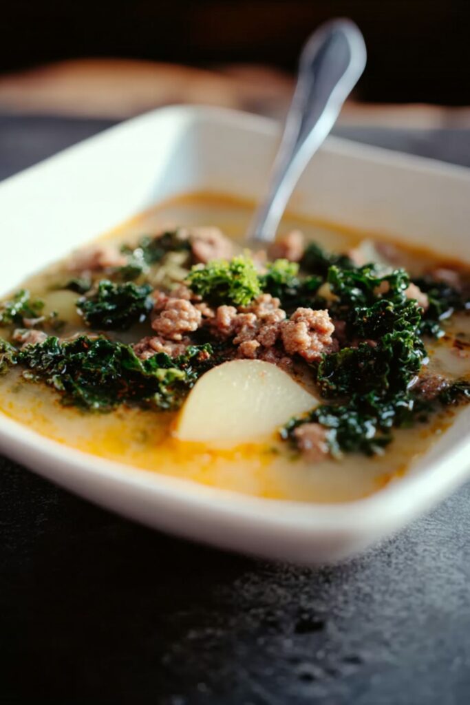 Sausage, Potato, and Kale Soup Recipe
