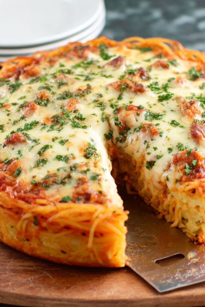 Spaghetti Pie Recipe