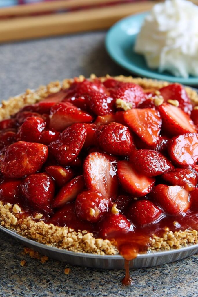 Strawberry Pretzel Pie Recipe