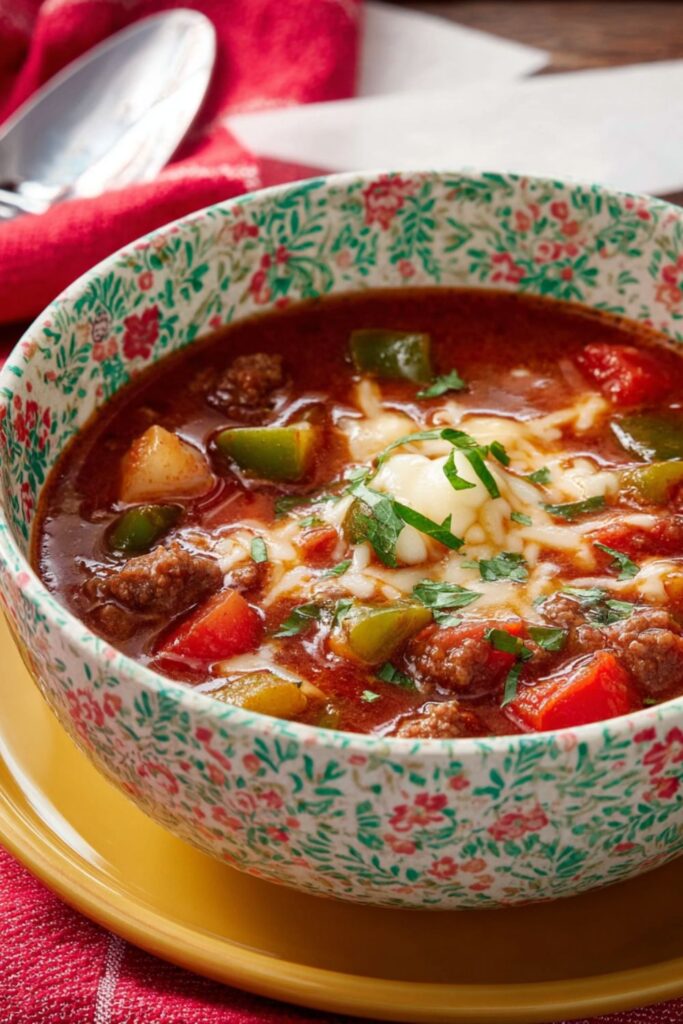 Stuffed Pepper Soup Recipe