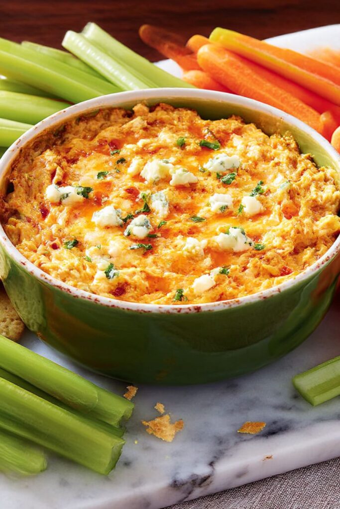 3-Ingredient Buffalo Dip Recipe