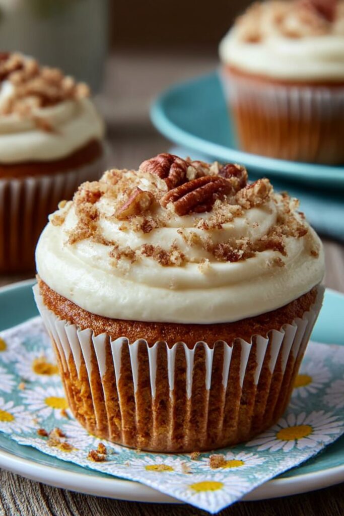Carrot Cake Cupcakes Recipe