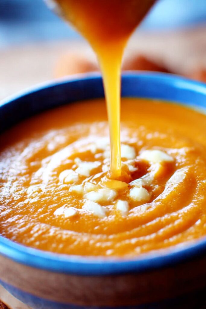 Carrot-Thyme Soup with Cream Recipe