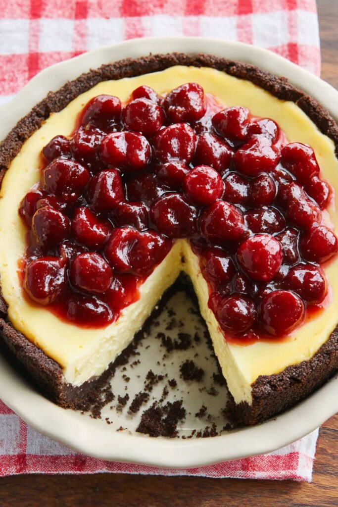 Cherry-Topped Cheesecake Recipe