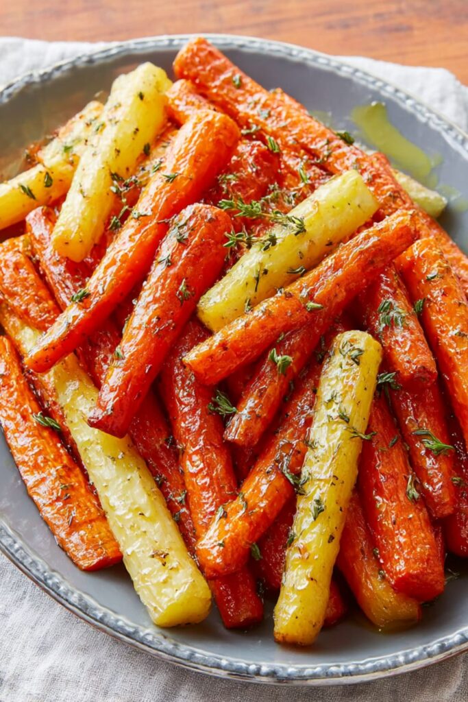 Honey-Glazed Carrots and Parsnips Recipe