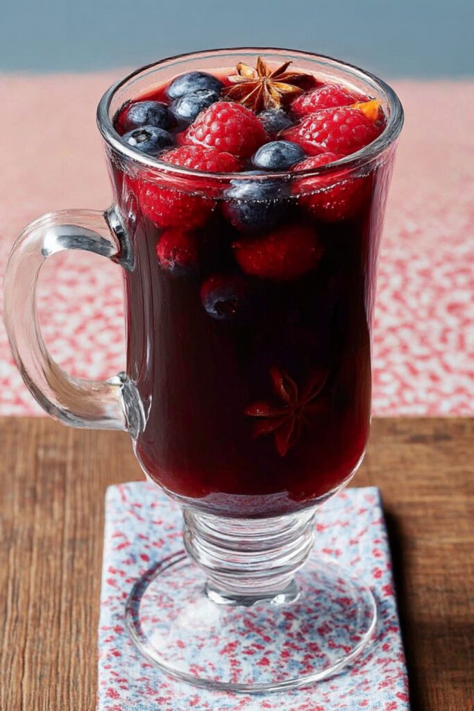 Mulled Pomegranate-Cherry Juice Recipe