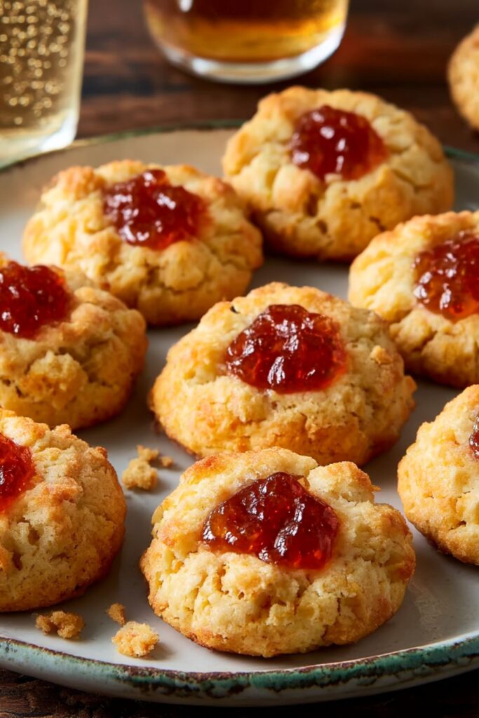 Pimento Cheese Thumbprint Crackers Recipe
