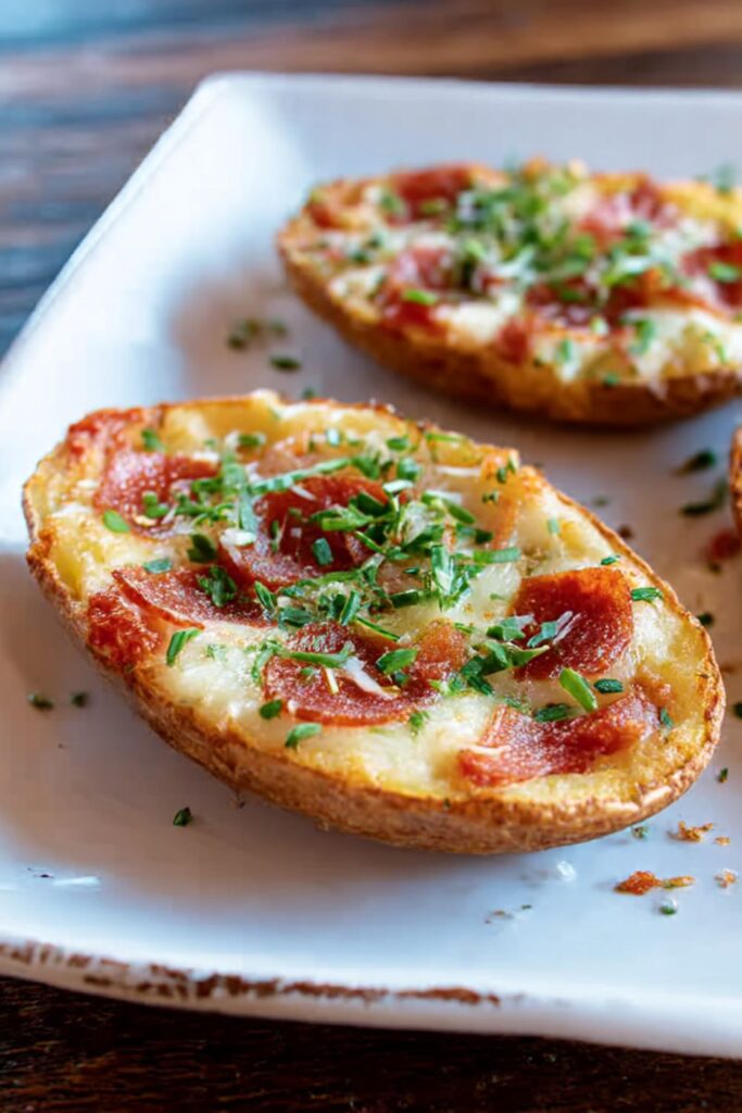 Pizza Potato Skins Recipe