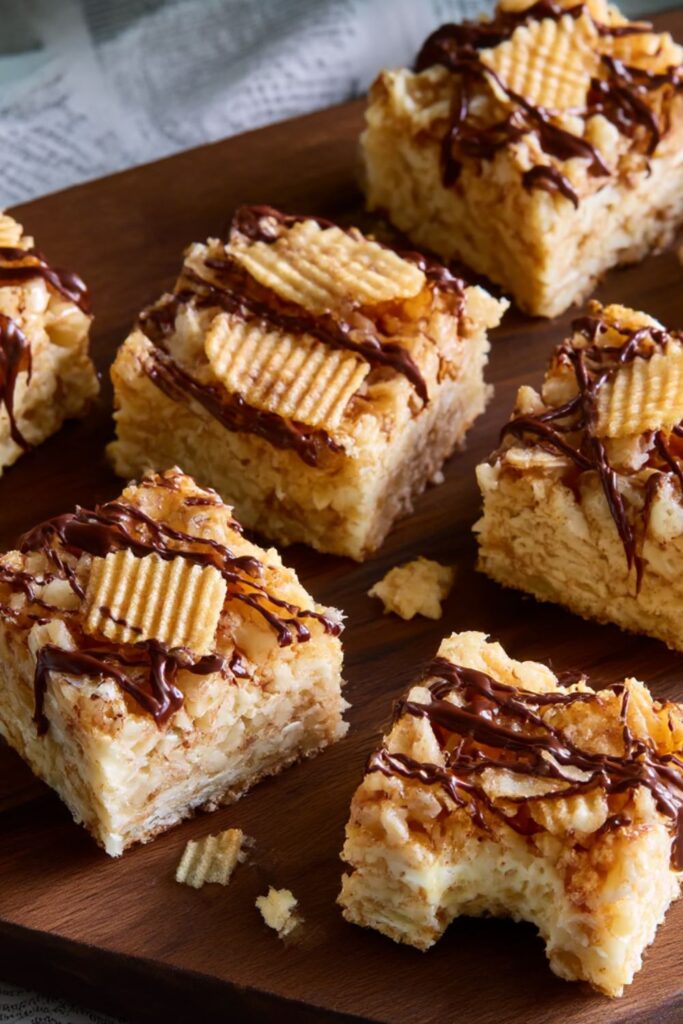 Potato Chip Rice Krispie Treats Recipe