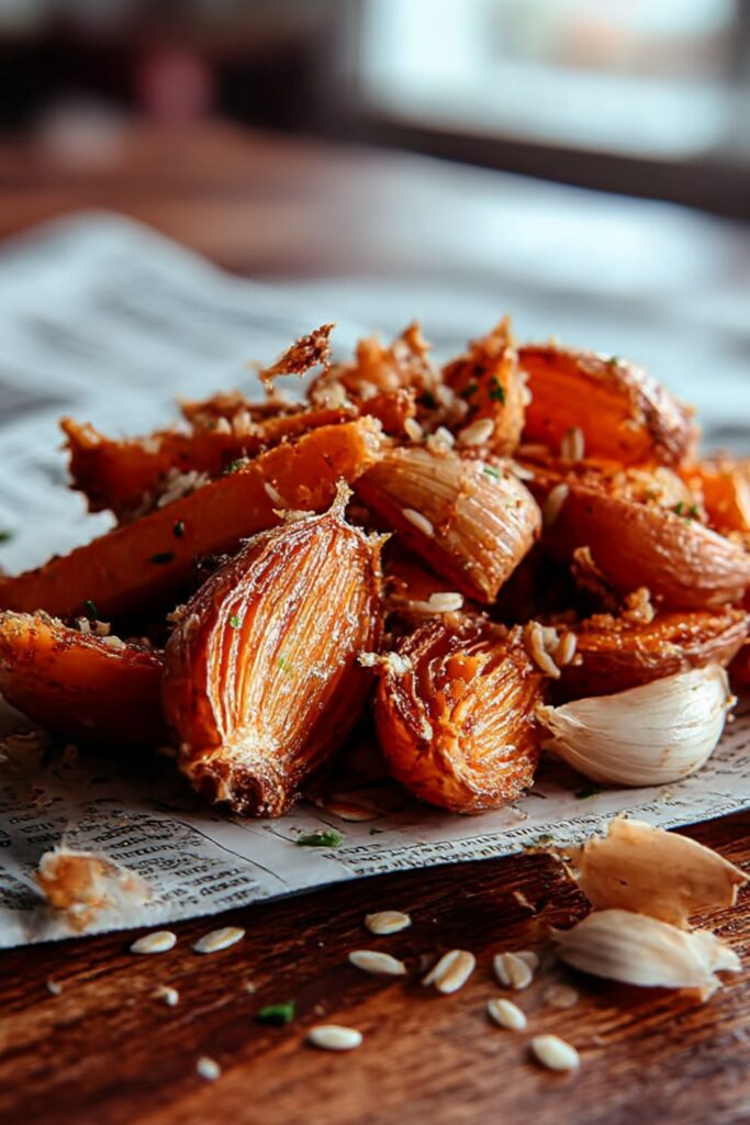 Roasted Carrots with Vinaigrette Recipe