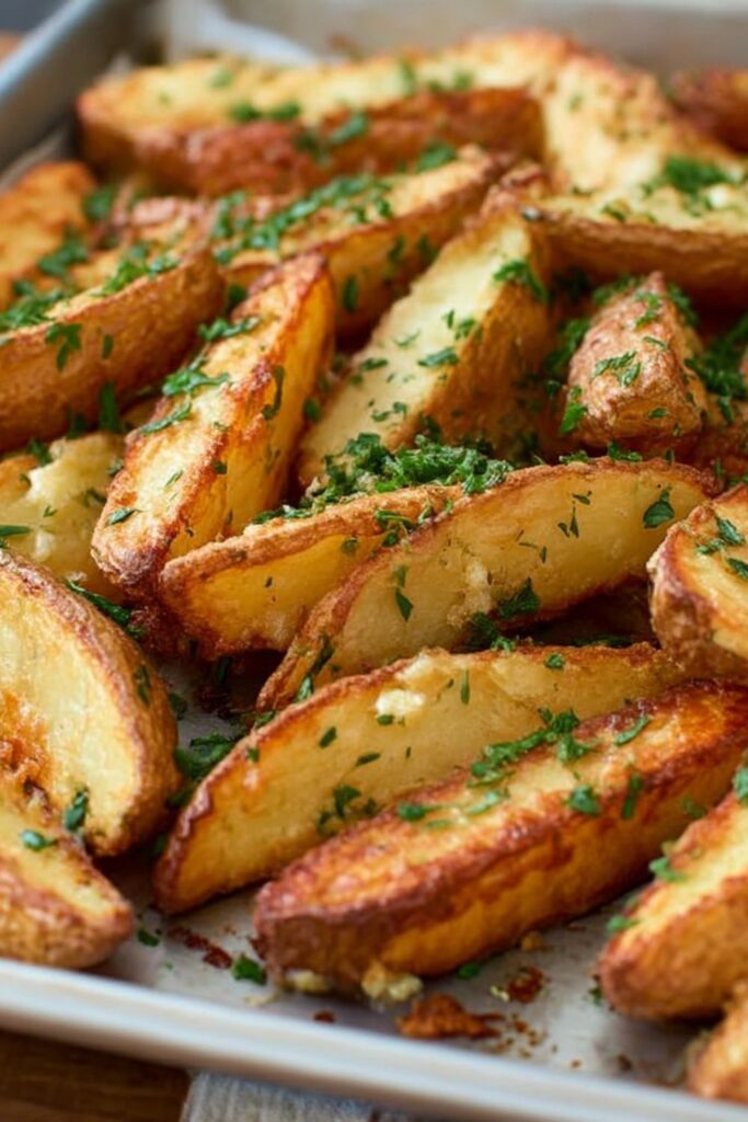 Roasted Potato Wedges Recipe