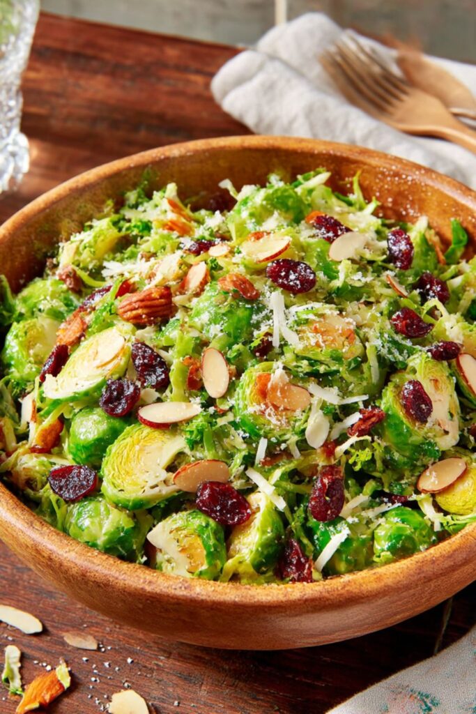 Shaved Brussels Sprout Salad Recipe