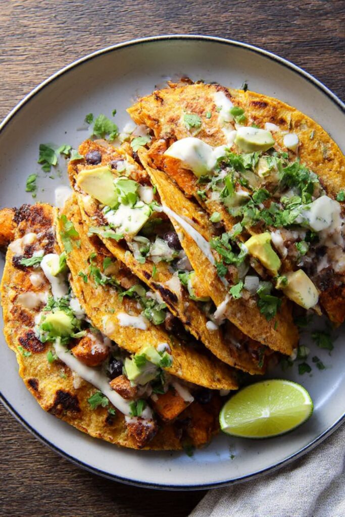 Sweet Potato and Black Bean Tacos Recipe