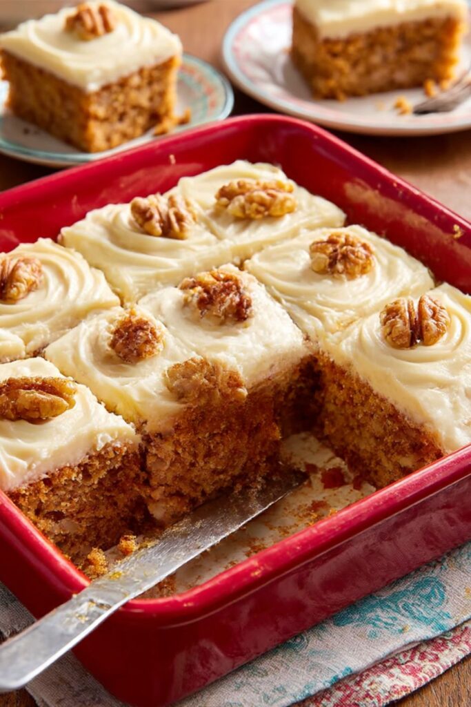 Applesauce Cake with Brown Butter Maple Buttercream Recipe