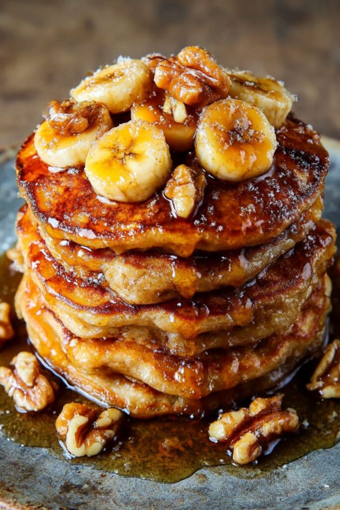 Banana Bread Griddle Cakes Recipe