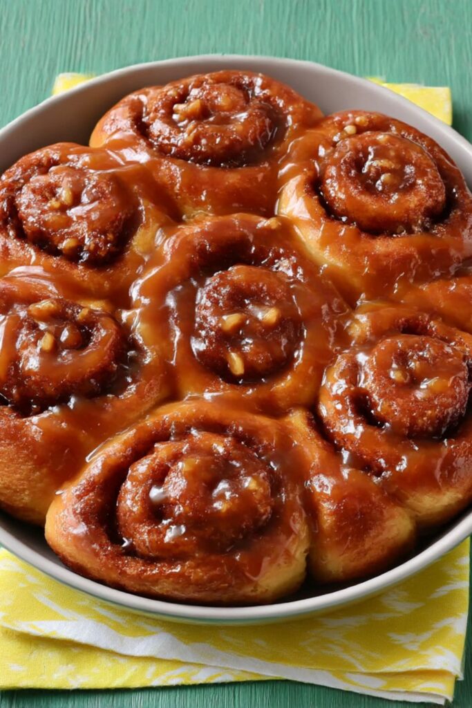 Caramel Apple Sweet Rolls Recipe