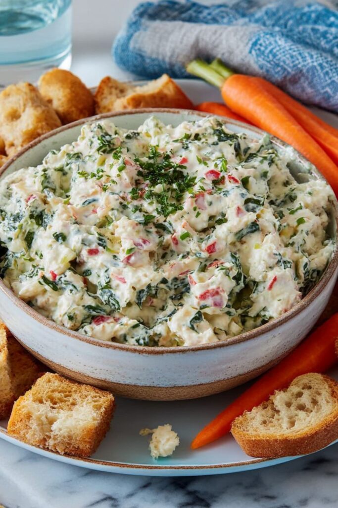 Classic Cold Spinach Dip Recipe
