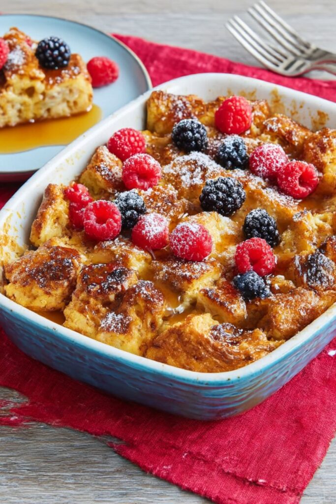Eggnog Bread Pudding Recipe