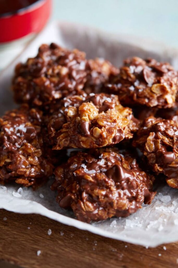 Nutella Oat Crunch No-Bake Cookies Recipe