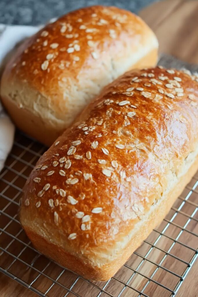 Oatmeal Sandwich Bread Recipe