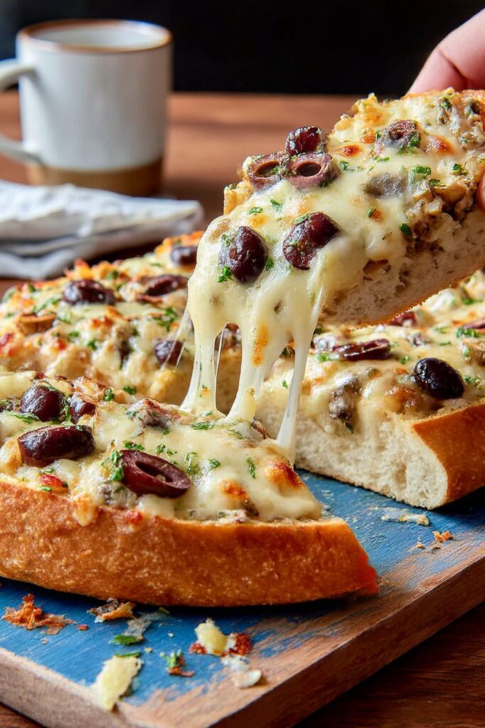 Olive Cheese Bread Recipe