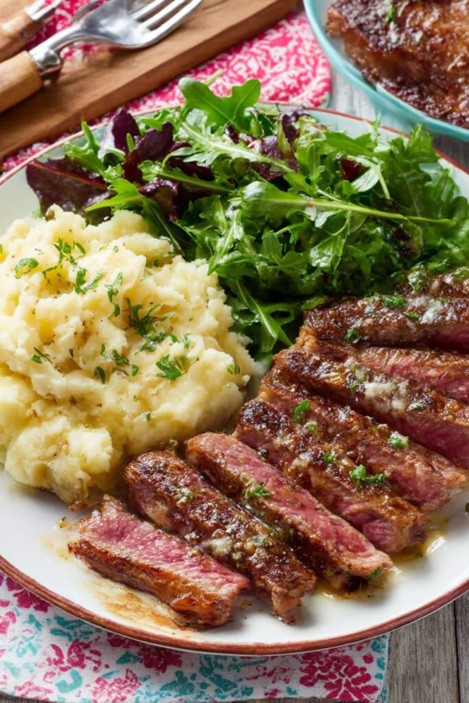 Pan-Fried Ribeye Steak Recipe