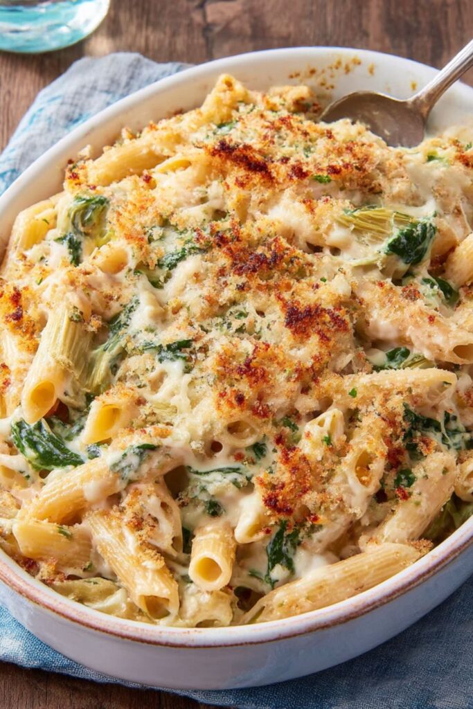 Spinach Artichoke Pasta Recipe
