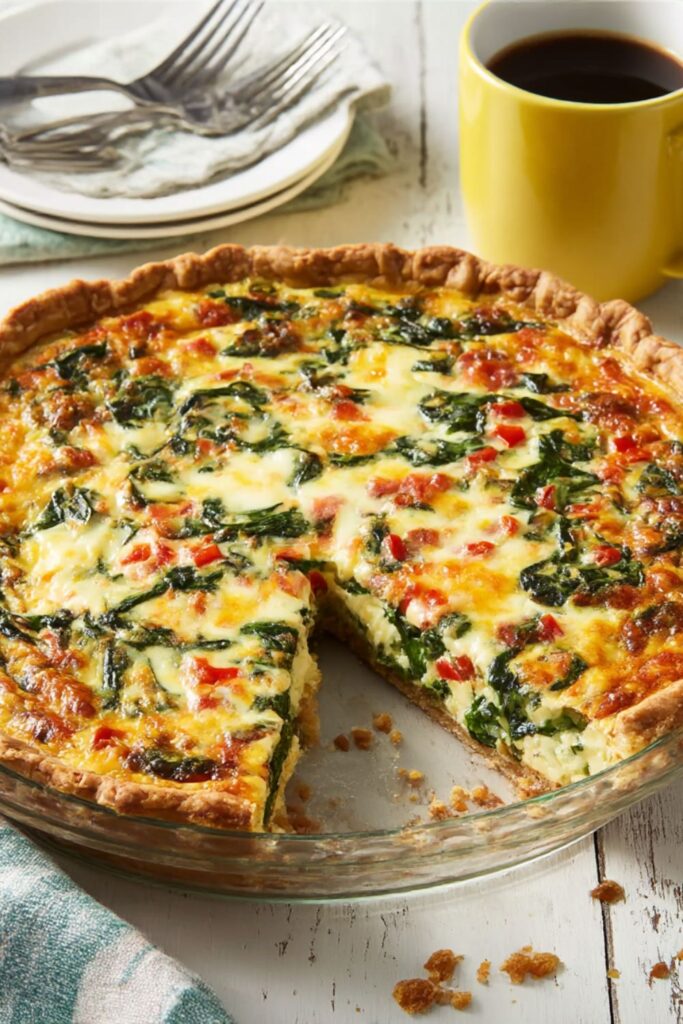 Spinach Quiche Recipe