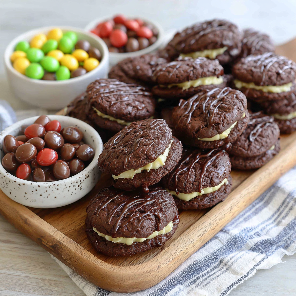 Sandwich Cookie Eyeballs Recipe