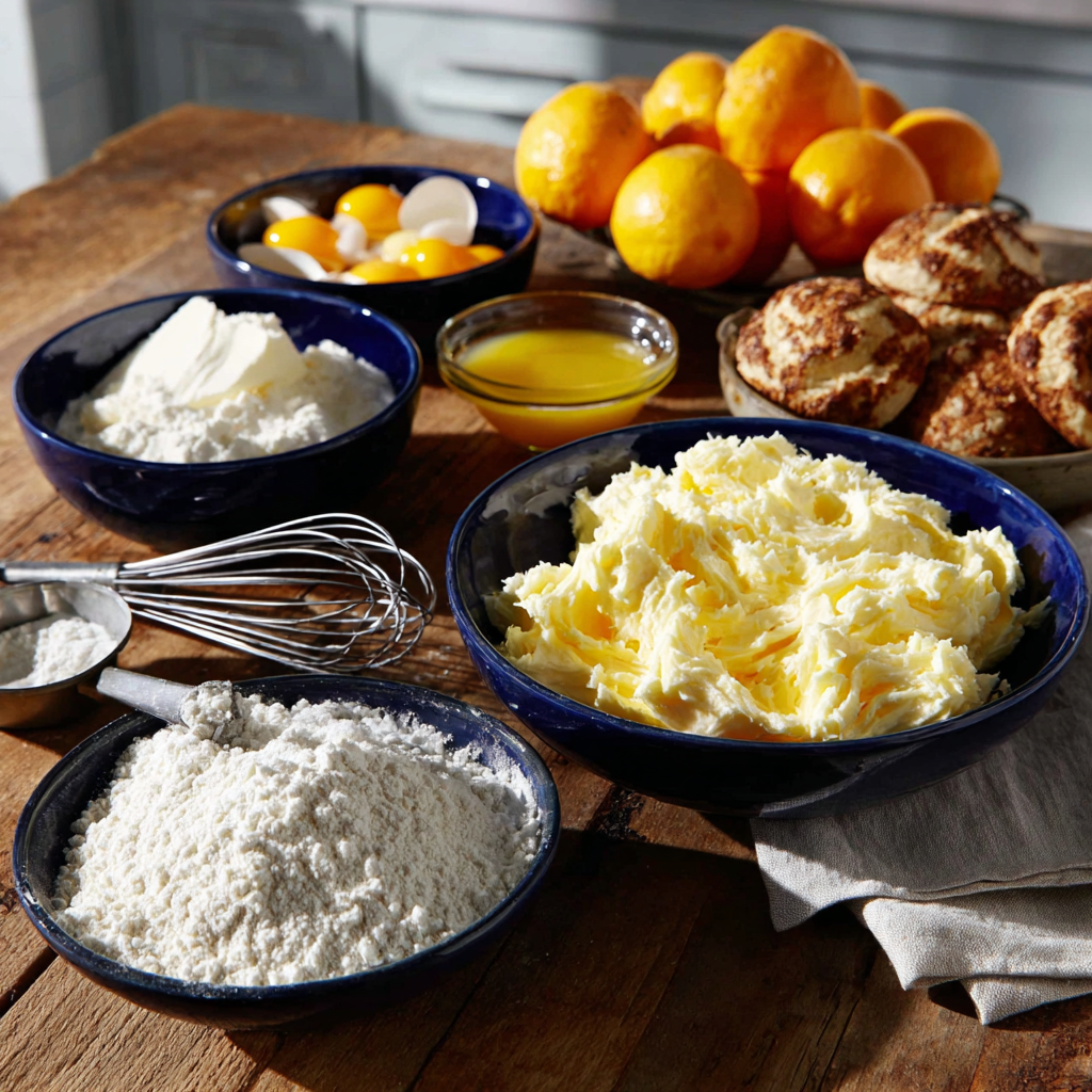 Citrus Butter Cookies Recipe
