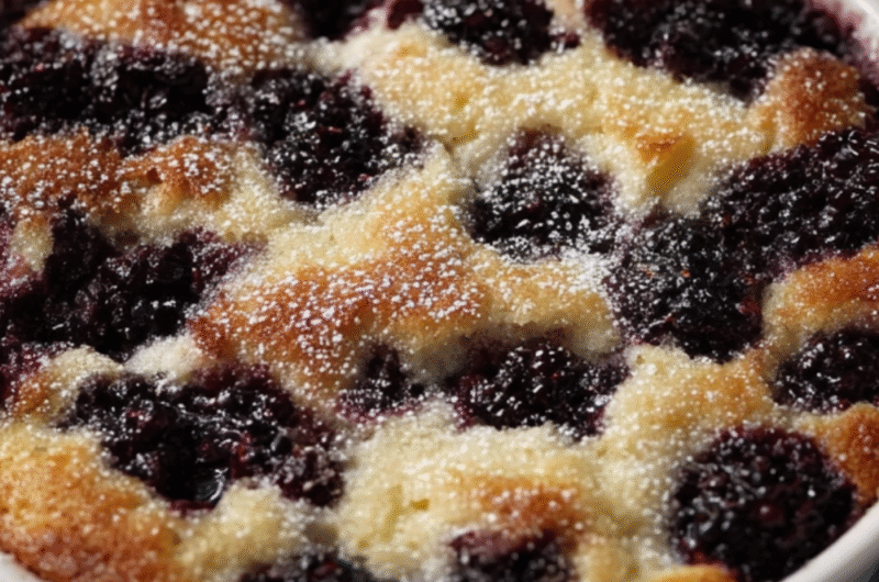Blackberry Cobbler Recipe