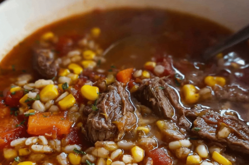 Pioneer Woman Beef Barley Soup Recipe