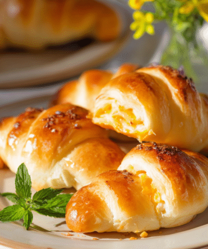 Pioneer Woman Creamy Chicken Stuffed Crescent Rolls Recipe