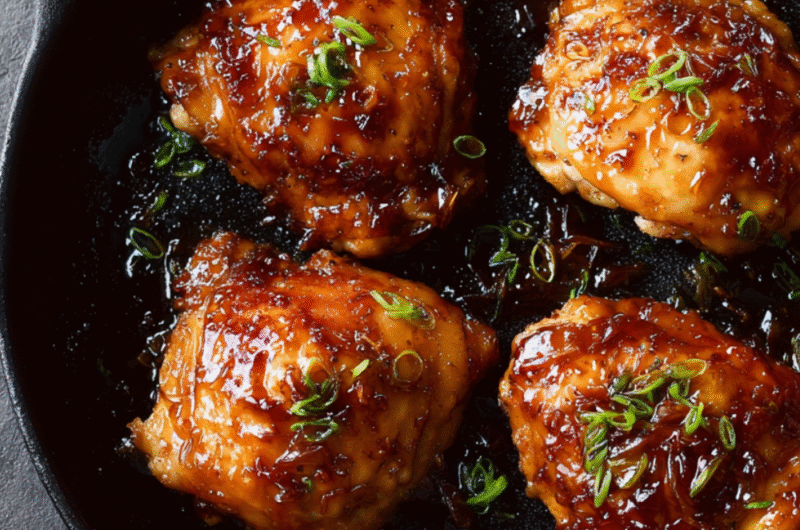 Pioneer Woman Peach Whiskey Chicken Recipe