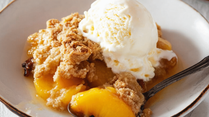 Pioneer Woman Peach Cobbler With Canned Peaches Recipe