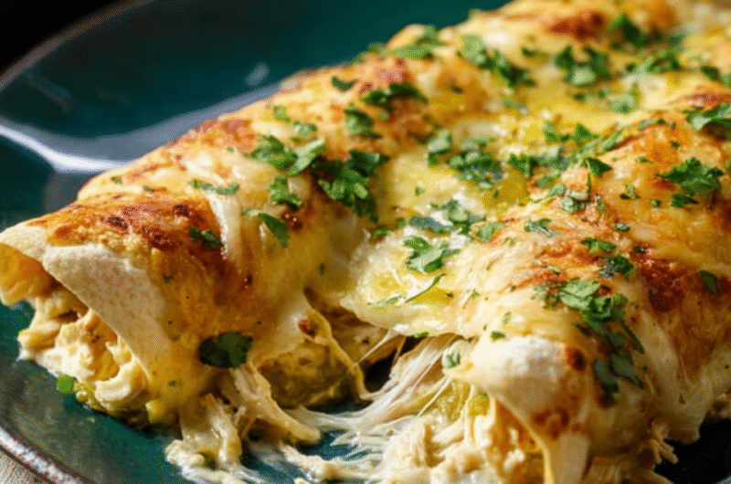 Pioneer Woman Green Chile Chicken Enchiladas Recipe