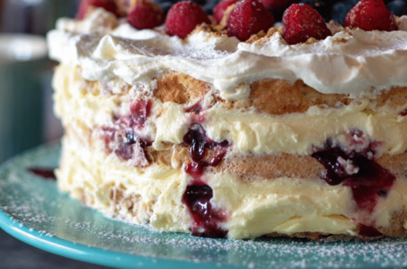 Pioneer Woman Lemon Berry Icebox Cake Recipe