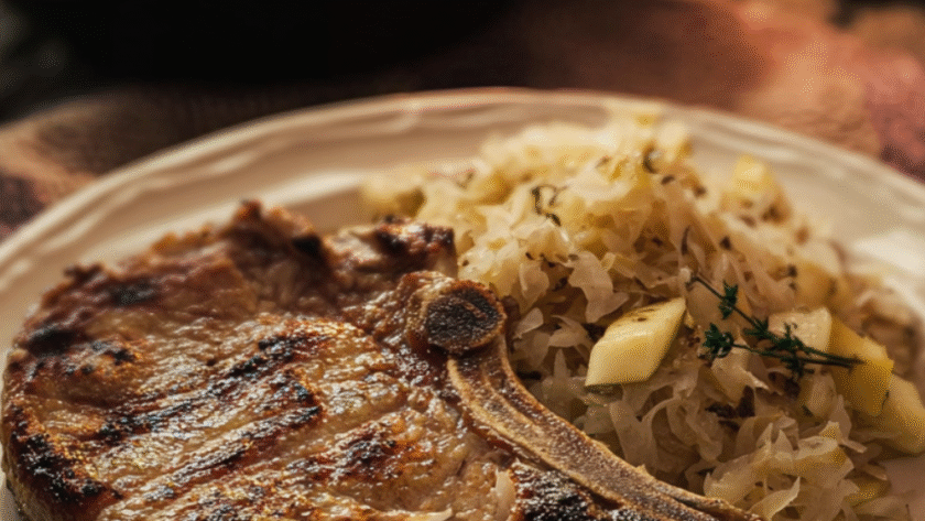 Pioneer Woman Pork Chops And Sauerkraut Recipe