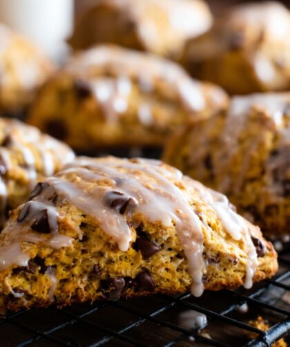 Pumpkin Spice Chocolate Chip Scones Recipe